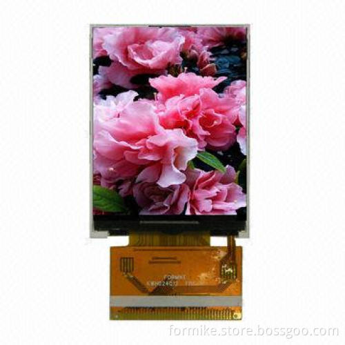 2.4-inch TFT LCD Display with 240 x 320 Pixels Resolution and Typical Design